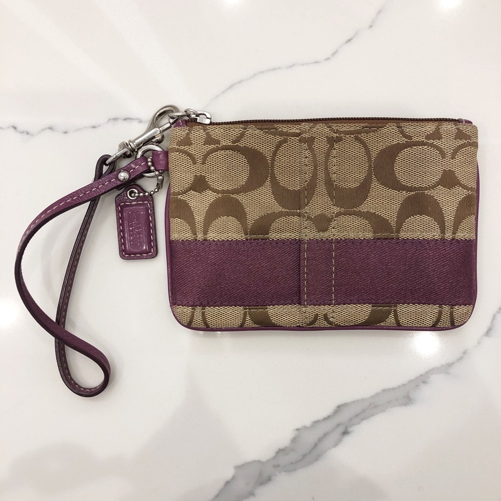 Coach wristlet